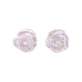 Freshwater Keshi  White  13-15mm  keshi pearls  Earring