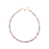 Freshwater Akoya  Purple  3-3.5mm  Round Pearls  Bracelet