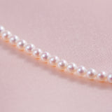 Freshwater Akoya  white  3-3.5mm  Round Pearls  Necklace