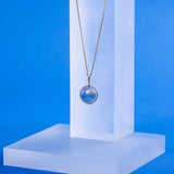 Mabe  Blue  12-13mm  Round Pearls  Pendant