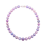 Freshwater Edison  MultiColor  11-12mm  Round Pearls  Necklace